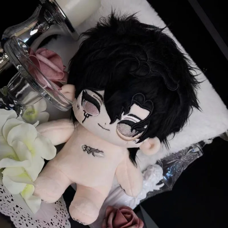 20cm Game Identity V The Dentist Kawaii Cosplay Anime Soft Cotton Doll Body Fenson Hunter Cartoon Dress Up Toy Figure Fans Gift