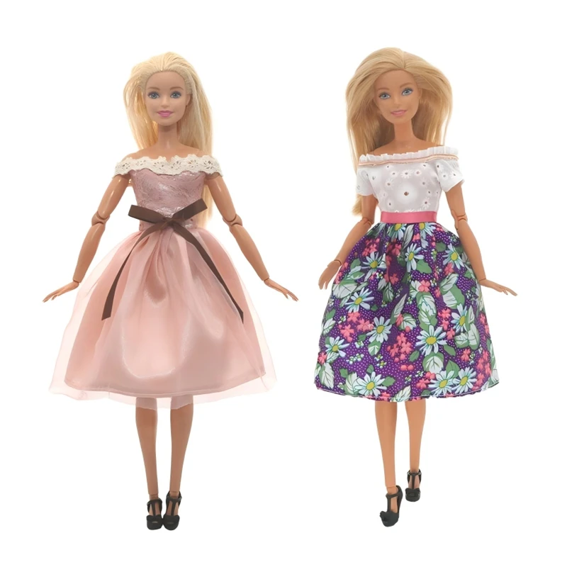 Fashion Doll Clothes Kids Toys 11.5 Inch Dolls Dress Accessories Costume Fast Shipping Thing Girl' DIY Play Toy Birthday Present