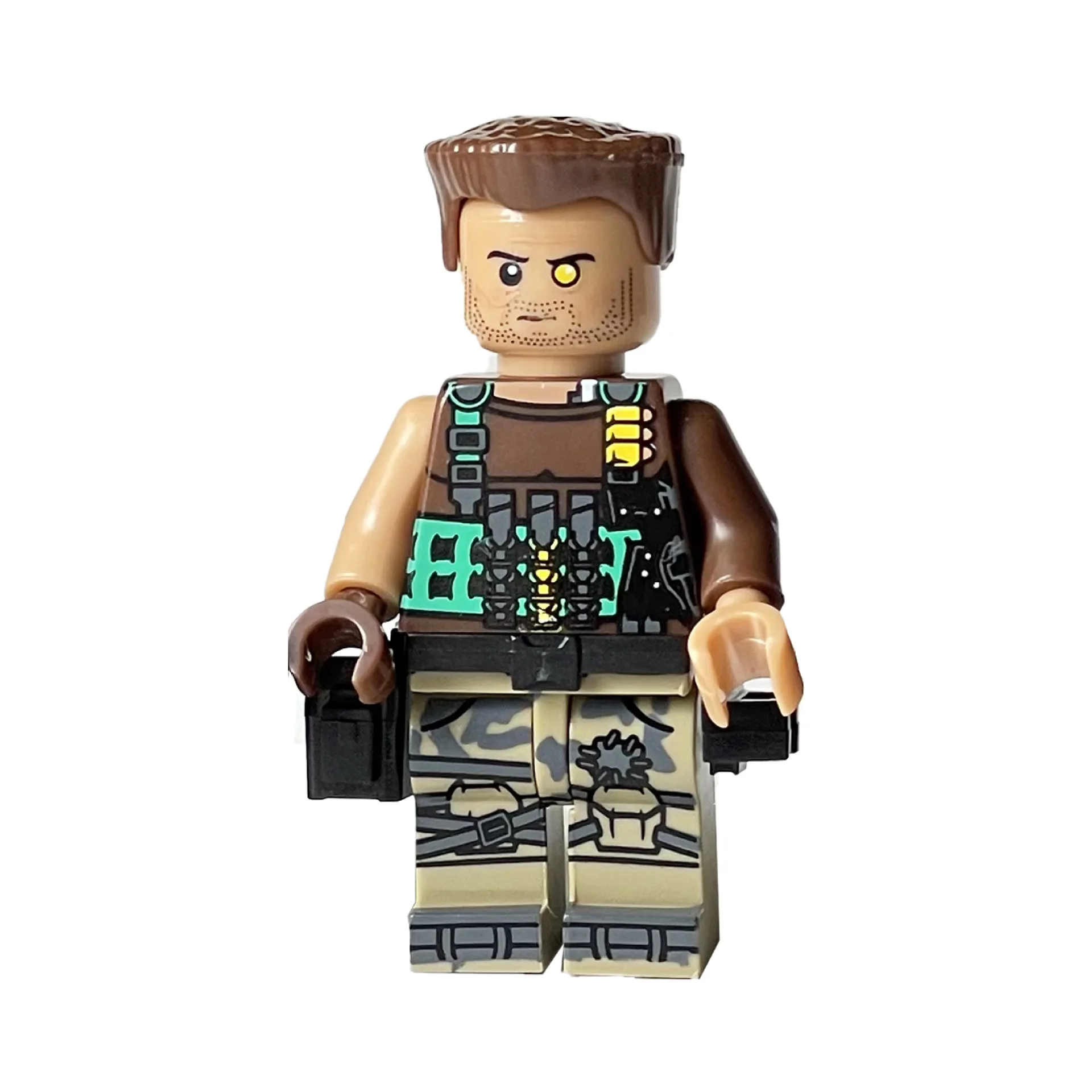 Military Building Block Special Forces Police Villain Rebel Mercenary Doll Small Particle Splicing Toy