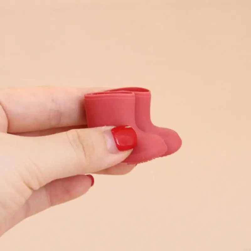 Waterproof Doll Shoes 1/12 OB11 Miniature Fashion Boot Photo Props
