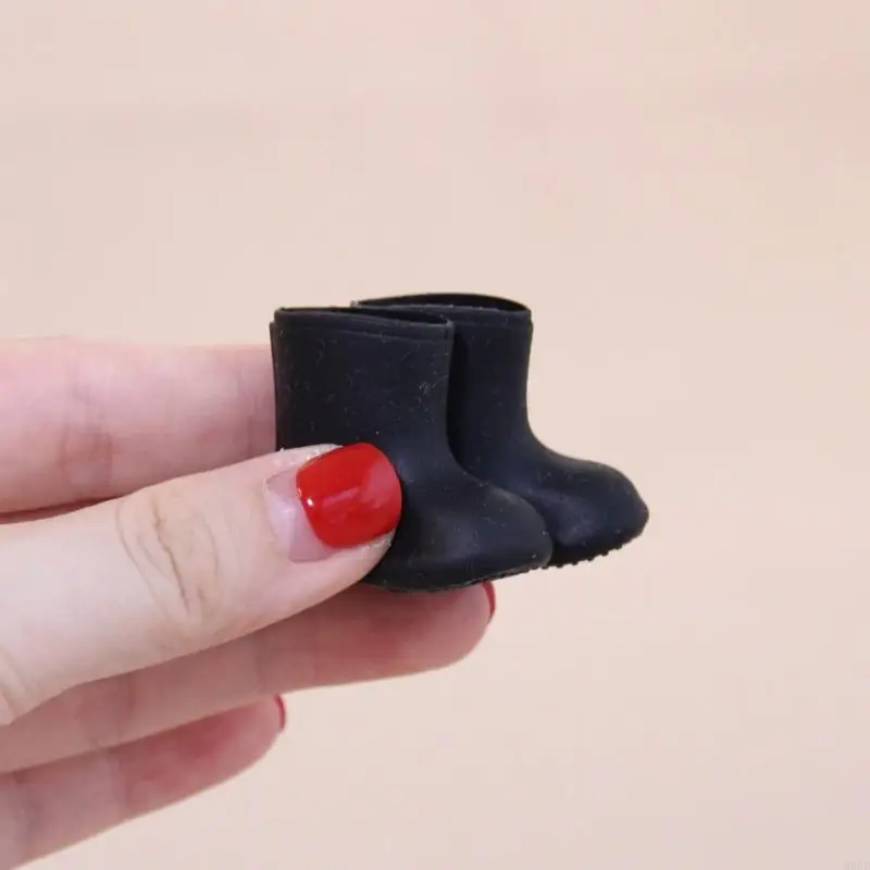 Waterproof Doll Shoes 1/12 OB11 Miniature Fashion Boot Photo Props