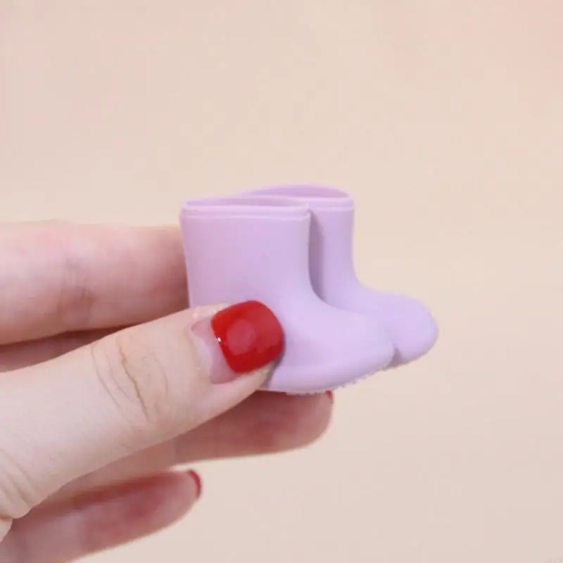 Waterproof Doll Shoes 1/12 OB11 Miniature Fashion Boot Photo Props