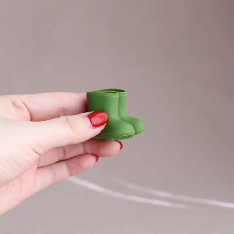 Waterproof Doll Shoes 1/12 OB11 Miniature Fashion Boot Photo Props