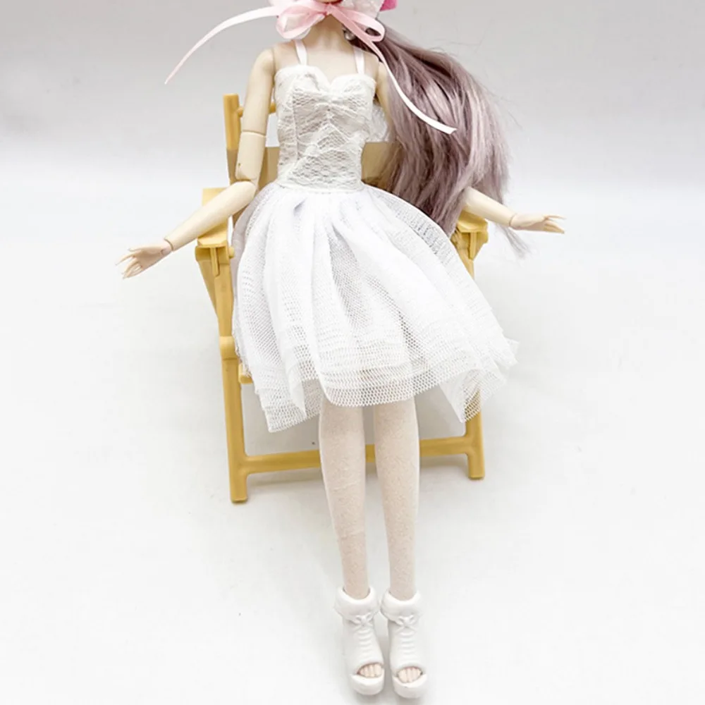 Mini Dollhouse Leisure Folding Chair 5 Colors 10.3*11*13cm Furniture Model Accessories Outdoor Camping Leisure Chair