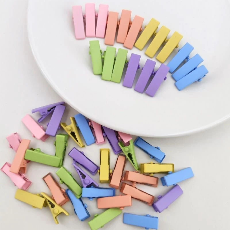 NEW 50pcs Doll Miniature Hair Clip Hair Pin For Toys Hair Styling For 1/6 1/12 OB11 Doll Accessories Headwear Decor