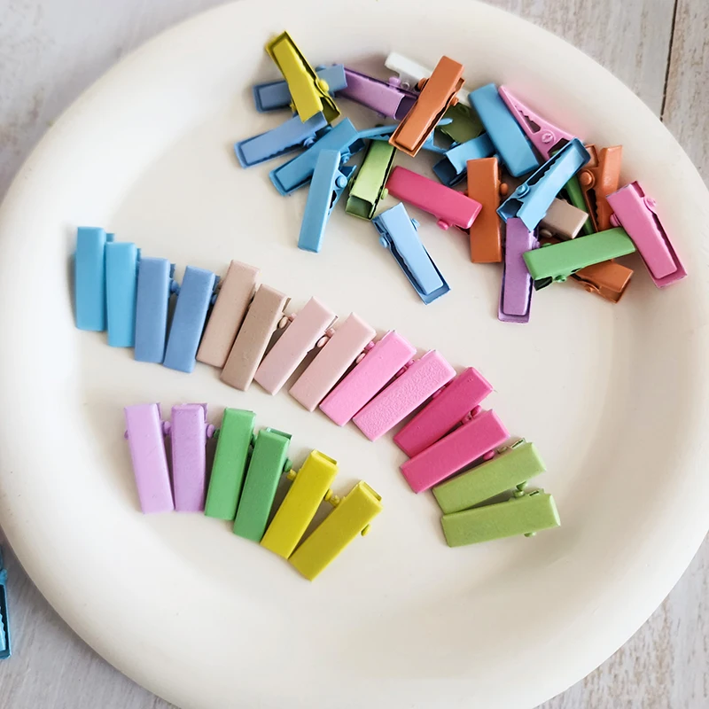 NEW 50pcs Doll Miniature Hair Clip Hair Pin For Toys Hair Styling For 1/6 1/12 OB11 Doll Accessories Headwear Decor
