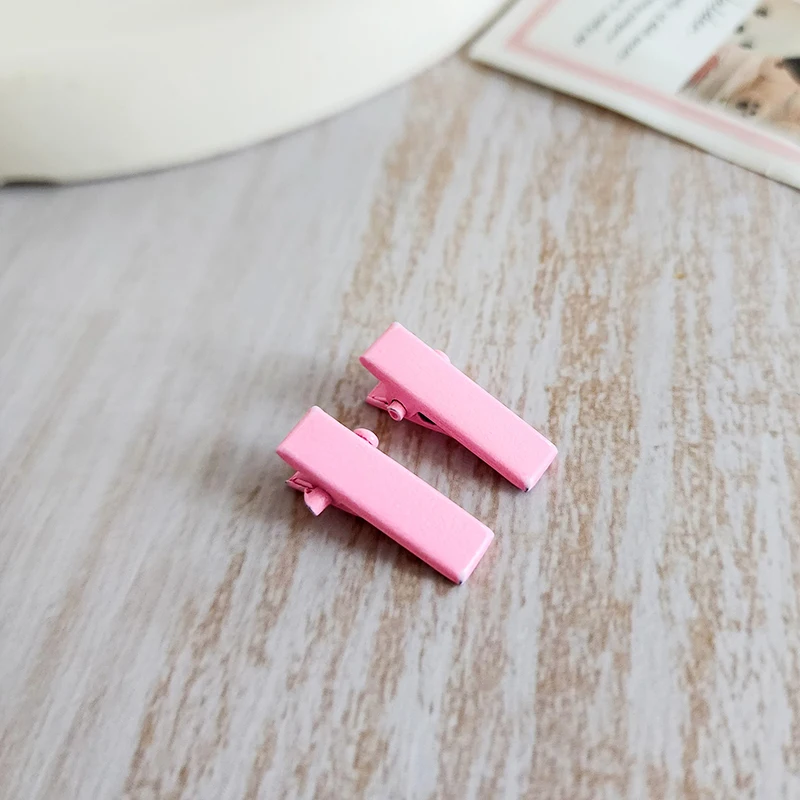NEW 50pcs Doll Miniature Hair Clip Hair Pin For Toys Hair Styling For 1/6 1/12 OB11 Doll Accessories Headwear Decor