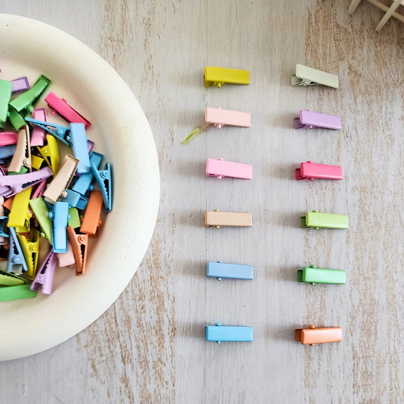 NEW 50pcs Doll Miniature Hair Clip Hair Pin For Toys Hair Styling For 1/6 1/12 OB11 Doll Accessories Headwear Decor