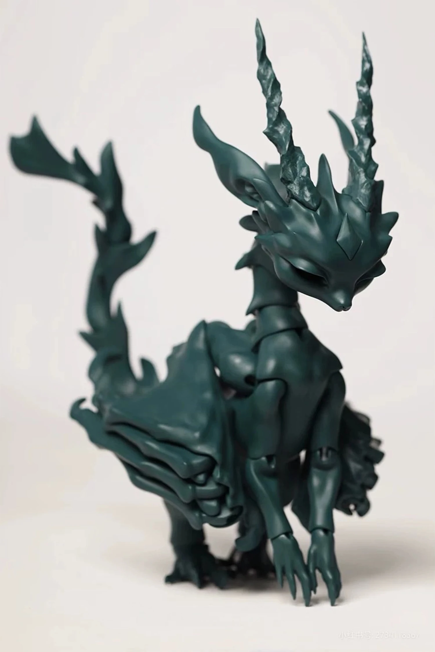 Pre-order Lafaye Resin 1/4 BJD Dragon Animal Model Adjustable Wings Multiple Magnetic Interchangeable Horns Ball-Jointed Doll