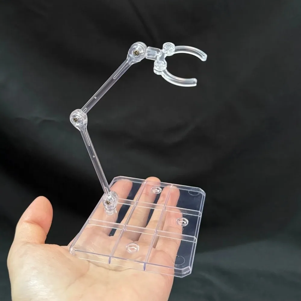 New Transparent Action Figure Display Stand Movable Rack Action Figure Base Assembly PVC Figure Stand for HG 1/144 Cinema Game