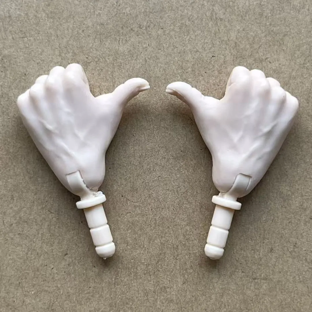 MENGF Male Doll Hands 9 Gestures Parts 1/6 Doll Accessories DIY Doll Soilders Figure Parts Beige White Superwhite Doll Hands