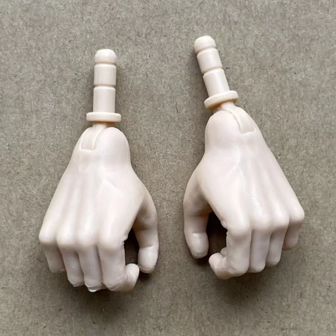 MENGF Male Doll Hands 9 Gestures Parts 1/6 Doll Accessories DIY Doll Soilders Figure Parts Beige White Superwhite Doll Hands