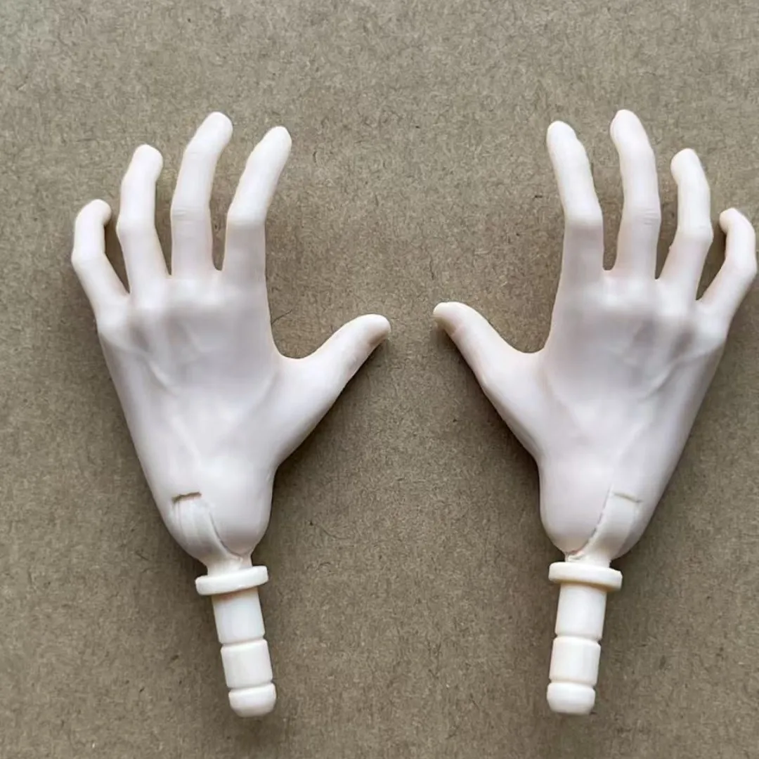 MENGF Male Doll Hands 9 Gestures Parts 1/6 Doll Accessories DIY Doll Soilders Figure Parts Beige White Superwhite Doll Hands