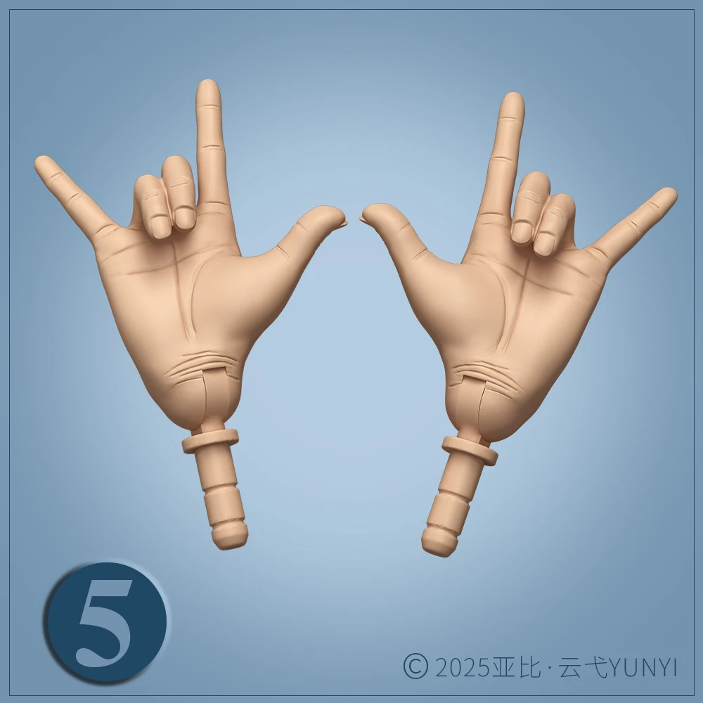 MENGF Male Doll Hands 9 Gestures Parts 1/6 Doll Accessories DIY Doll Soilders Figure Parts Beige White Superwhite Doll Hands