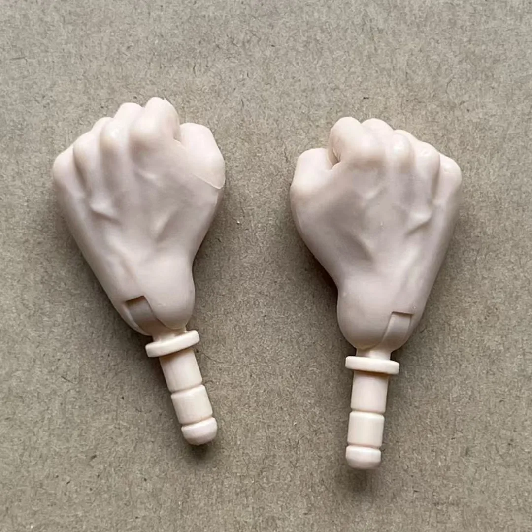 MENGF Male Doll Hands 9 Gestures Parts 1/6 Doll Accessories DIY Doll Soilders Figure Parts Beige White Superwhite Doll Hands