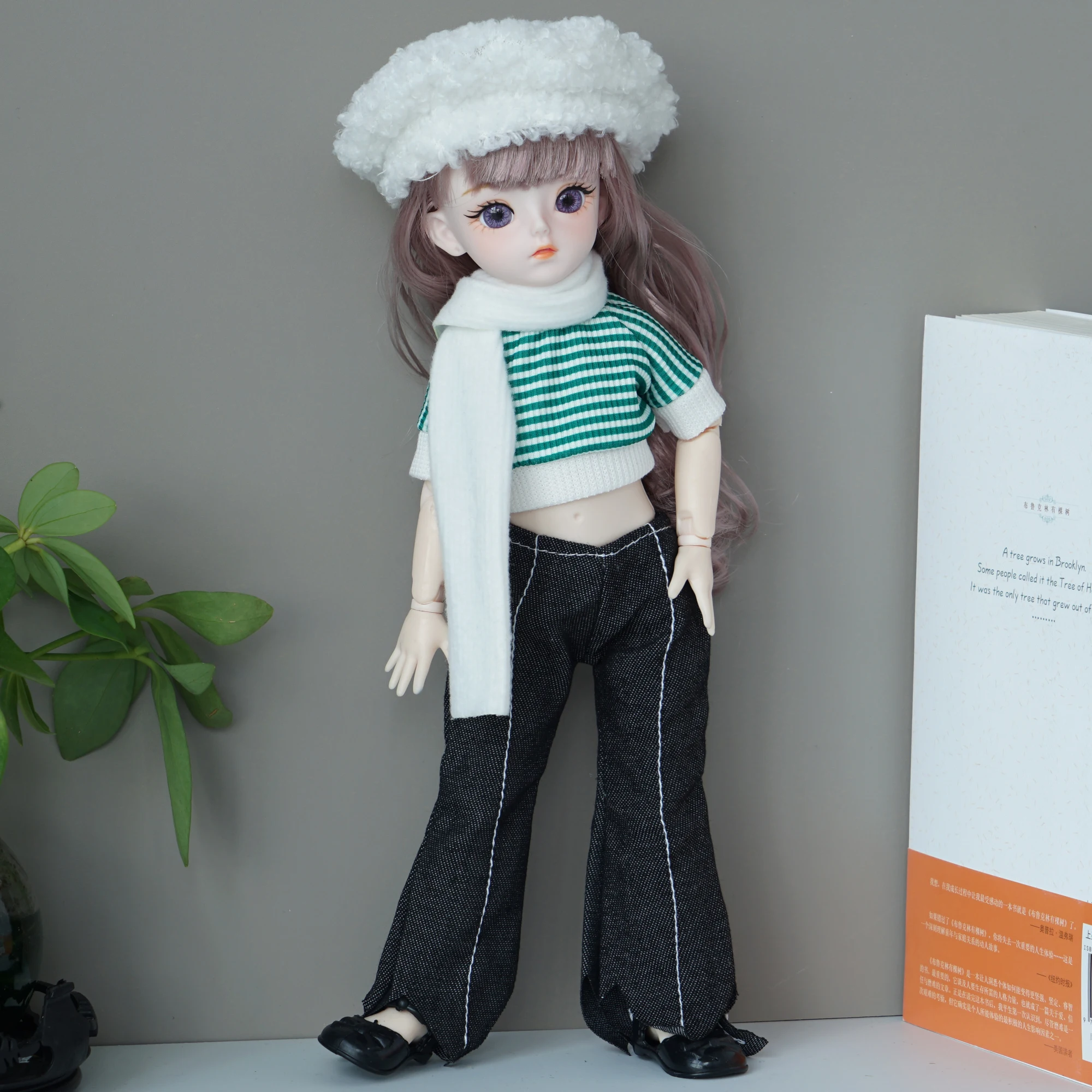 1/6 BJD Doll With Outfits Movable Joints Fashion Princess Dress Up Doll Toy For Girls Birthday Gift Desktop Decor