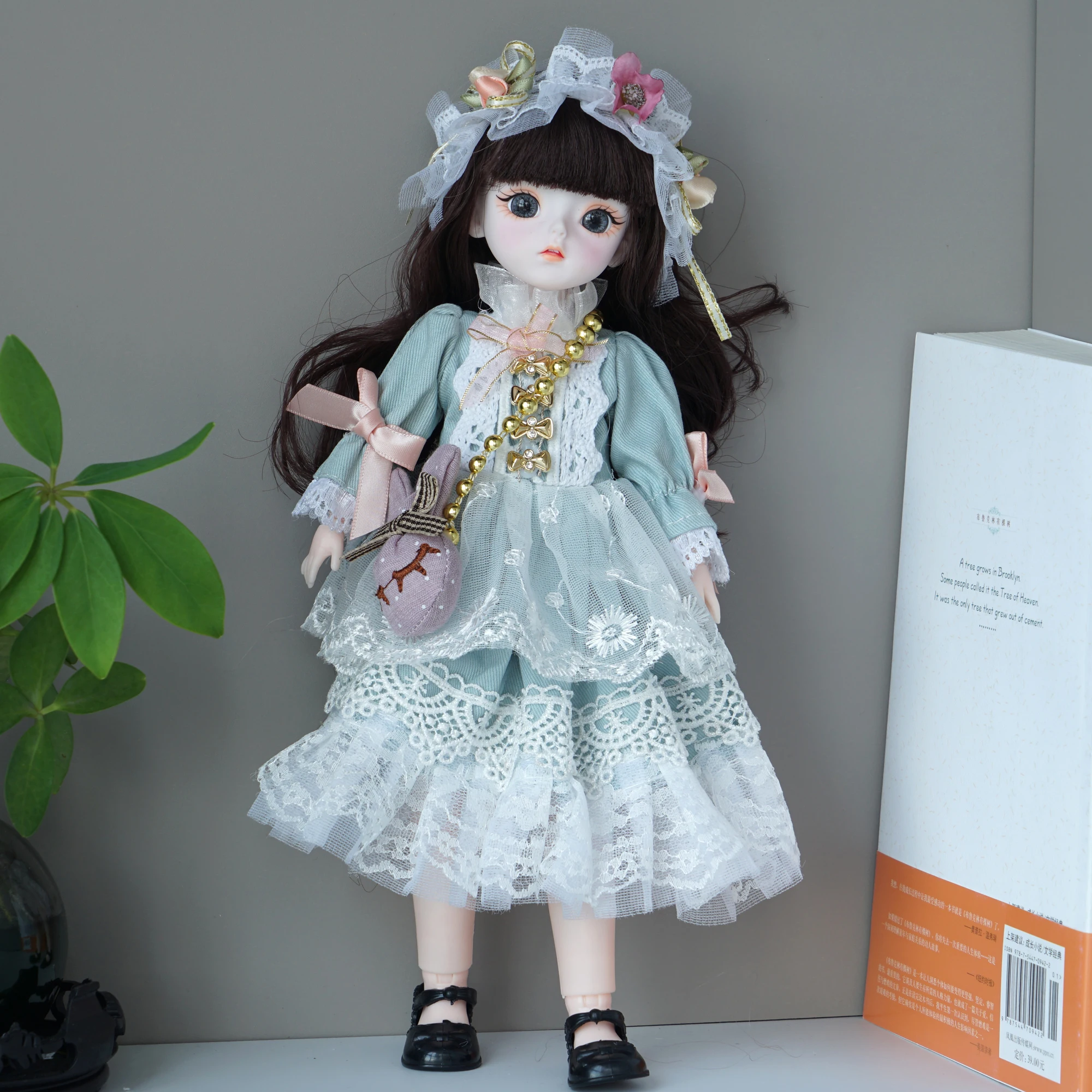 1/6 BJD Doll With Outfits Movable Joints Fashion Princess Dress Up Doll Toy For Girls Birthday Gift Desktop Decor