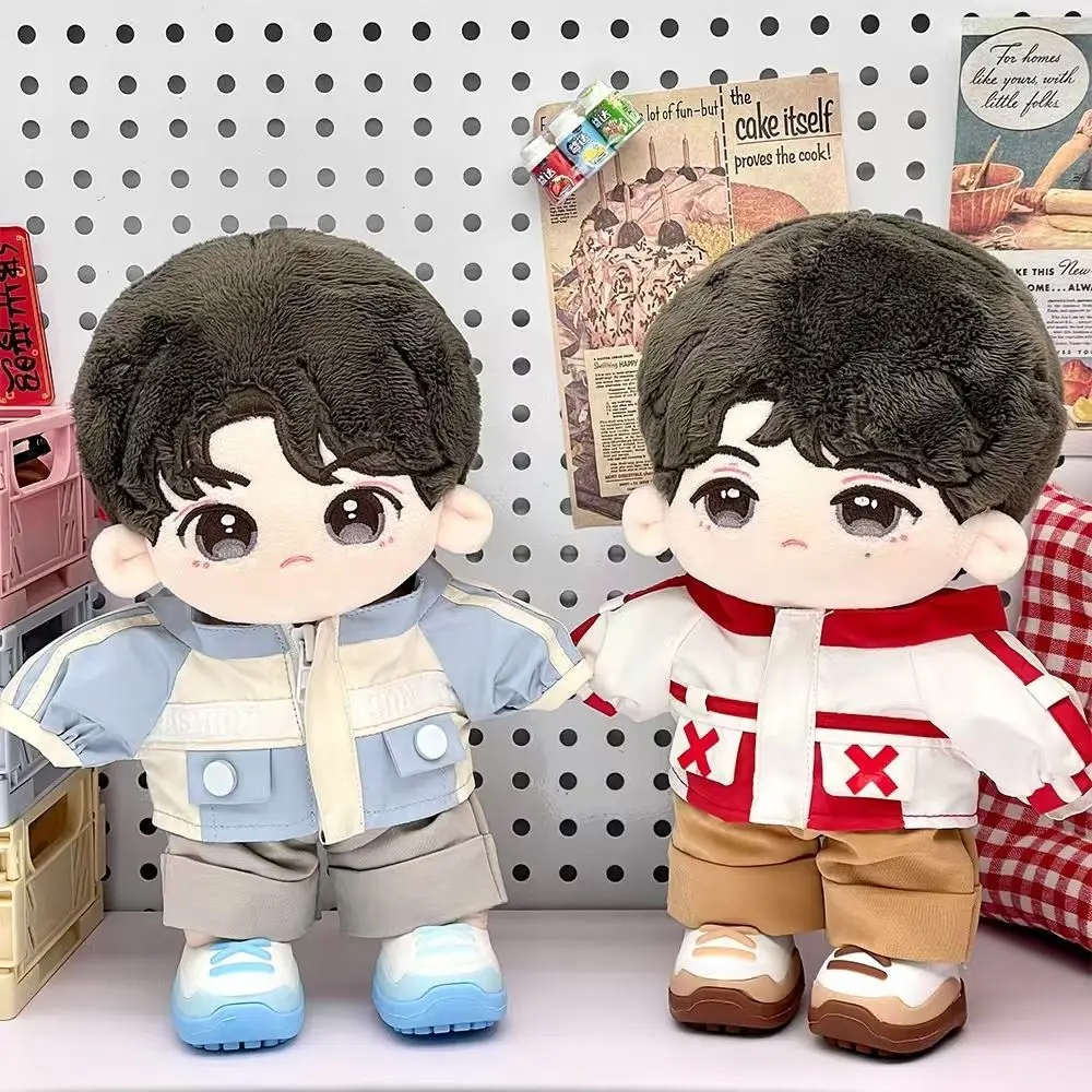 20cm Doll Shoes, Cute Tennis Style Shoes for Plush Dolls, Stand-Up Sports Sneakers, Fashion Doll Accessories for 20cm Dolls