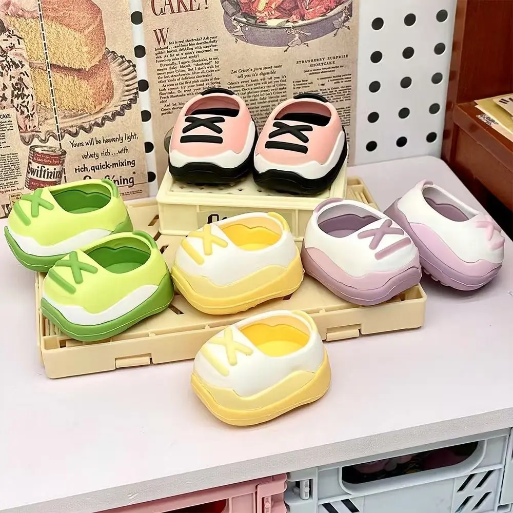 20cm Doll Shoes, Cute Tennis Style Shoes for Plush Dolls, Stand-Up Sports Sneakers, Fashion Doll Accessories for 20cm Dolls
