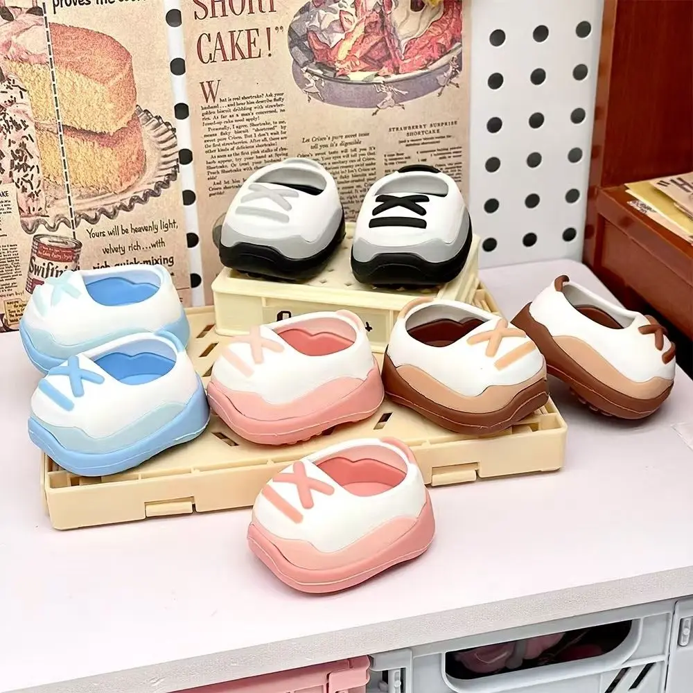 20cm Doll Shoes, Cute Tennis Style Shoes for Plush Dolls, Stand-Up Sports Sneakers, Fashion Doll Accessories for 20cm Dolls