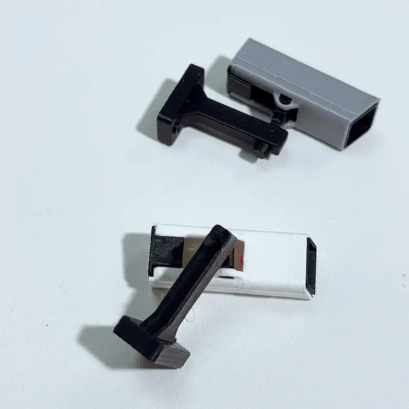 Mini Surveillance Monitor Model 1/2Pcs 1/12 Dollhouse Security Camera Micro Landscape Decor Mini Scene DIY Handmade Accessories