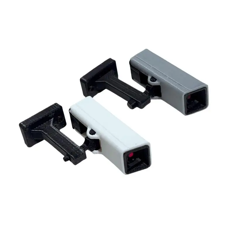Mini Surveillance Monitor Model 1/2Pcs 1/12 Dollhouse Security Camera Micro Landscape Decor Mini Scene DIY Handmade Accessories