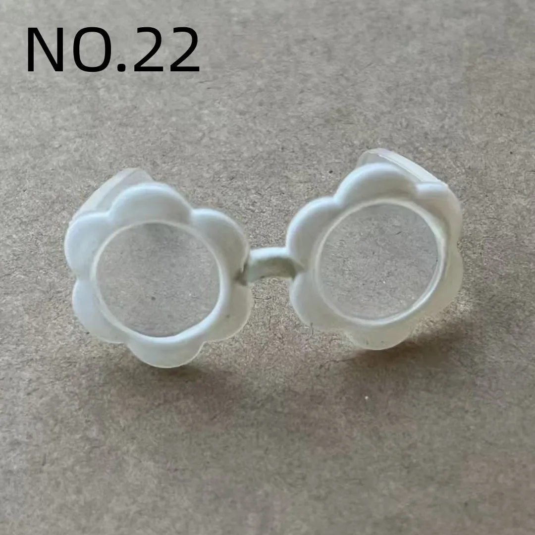Candy Color 1/6 Doll Glasses Handrings DIY Doll Dressing Accessories Original Doll Decorations Part for Doll Making