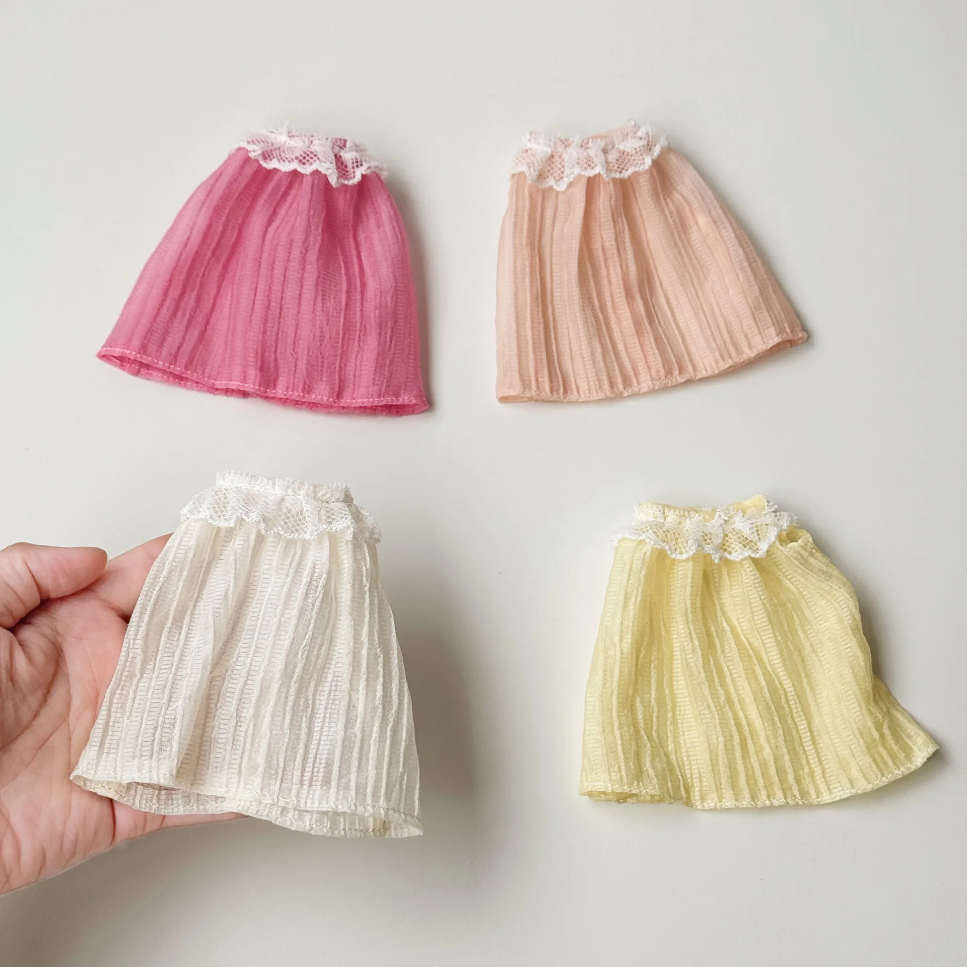 For Zsiga 1/6 BJD Blythe Doll Beach Dress Bag Accessories Summer Vacation Style Doll Outfit