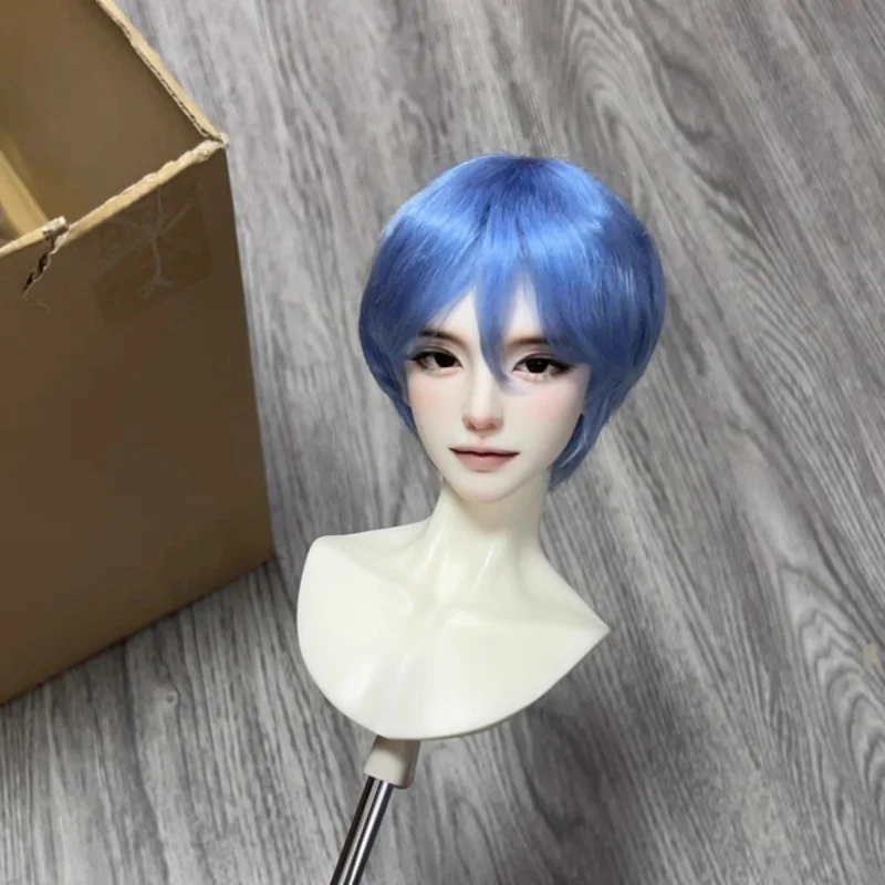 In Stock BJD SD 1/3 1/4 1/6 Men's Soft Mohair Multicolored Basic Daily Short Hairstyle Wig Doll Accessories