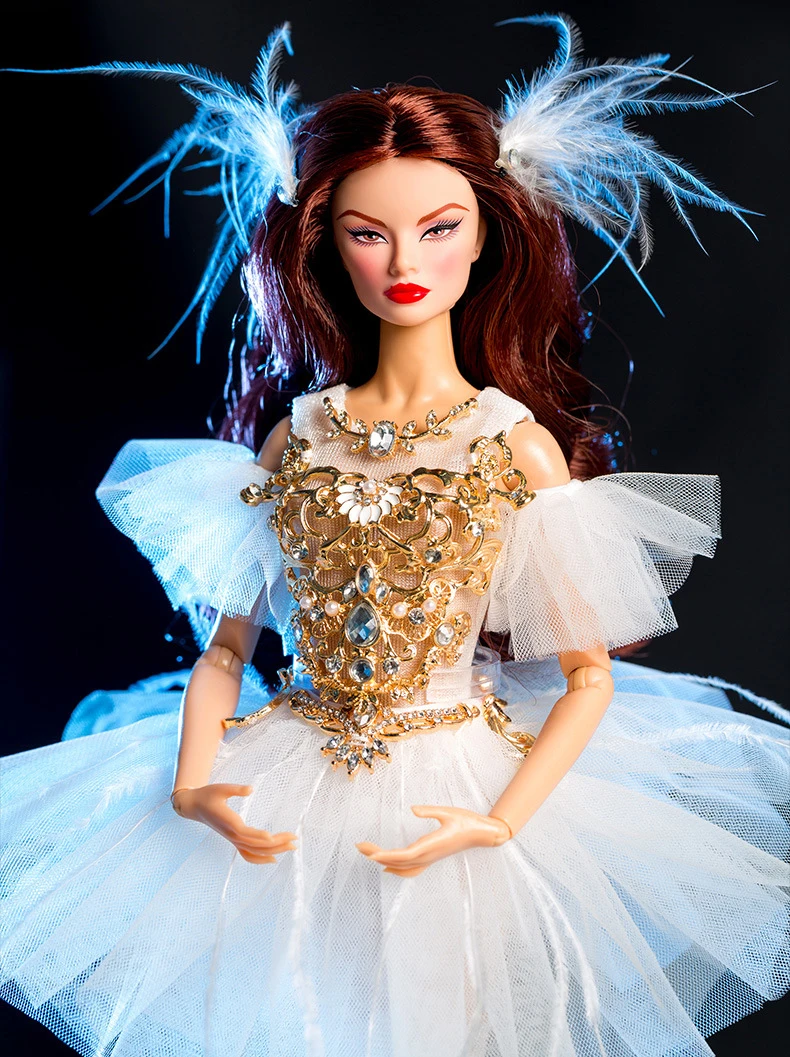 XianXian Supermodel Doll Clothes Suit 32cm DollHouse COOL GIRL Holiday Series DIY Dress Up Toys 1/6 BJD Collector Birthday Gifts