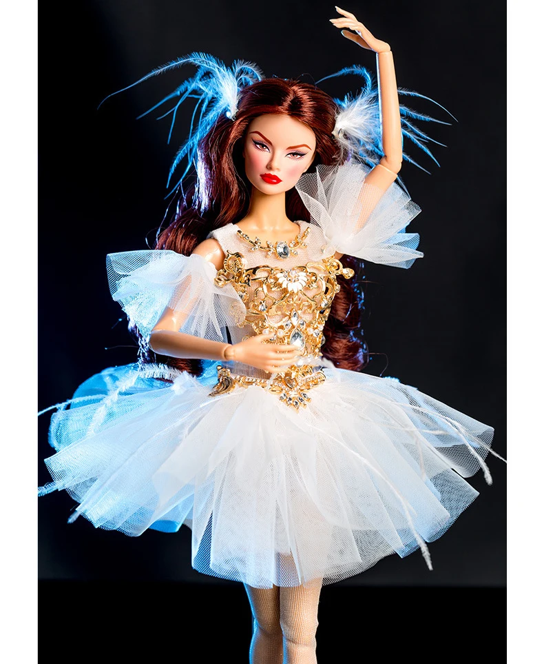 XianXian Supermodel Doll Clothes Suit 32cm DollHouse COOL GIRL Holiday Series DIY Dress Up Toys 1/6 BJD Collector Birthday Gifts
