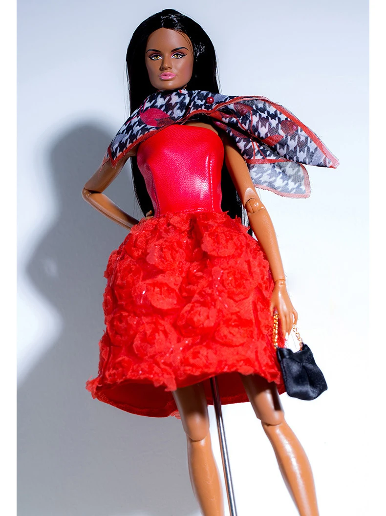 XianXian Supermodel Doll Clothes Suit 32cm DollHouse COOL GIRL Holiday Series DIY Dress Up Toys 1/6 BJD Collector Birthday Gifts
