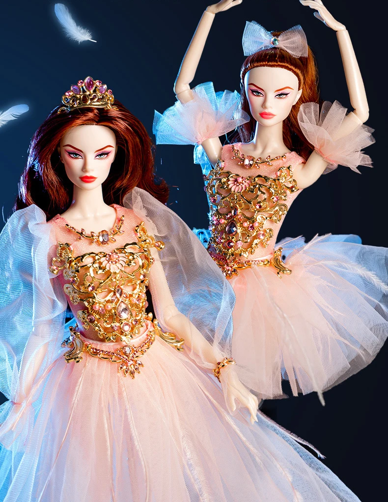 XianXian Supermodel Doll Clothes Suit 32cm DollHouse COOL GIRL Holiday Series DIY Dress Up Toys 1/6 BJD Collector Birthday Gifts