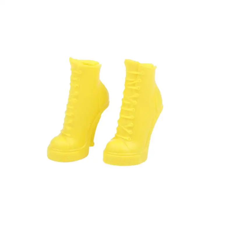 Mini Doll Shoes High Heels Boots Sandals Fashion 1/6 Dolls Dress Up Accessories For Female Dolls Decorations Pretend Play Toys