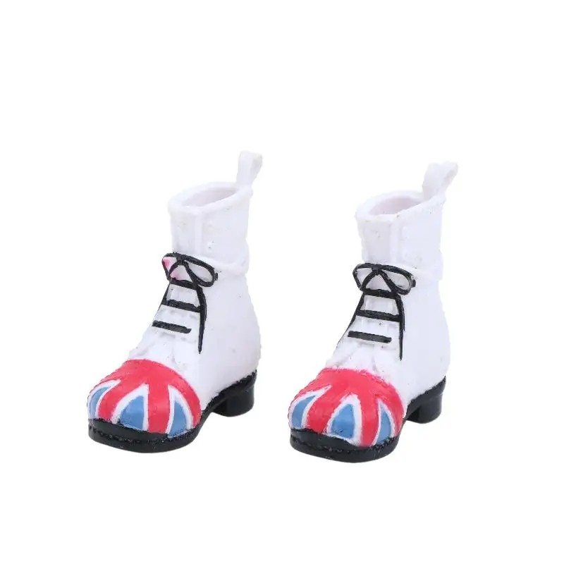 Mini Doll Shoes High Heels Boots Sandals Fashion 1/6 Dolls Dress Up Accessories For Female Dolls Decorations Pretend Play Toys
