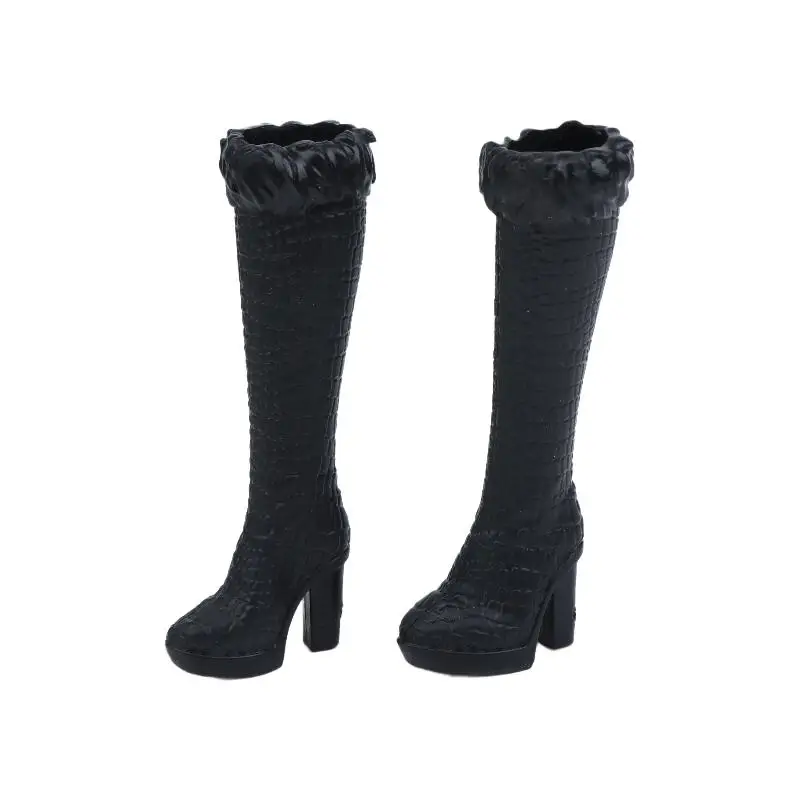 Mini Doll Shoes High Heels Boots Sandals Fashion 1/6 Dolls Dress Up Accessories For Female Dolls Decorations Pretend Play Toys