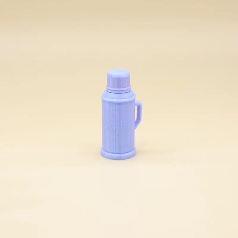 1Pcs Mini Pastel Thermos Models Cute Design Sturdy Plastic For Dollhouse Sand Table Decor Photography Props