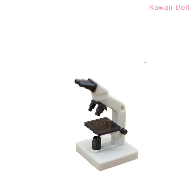 [DO]Mini Dollhouse Microscope Model With Realistic Design Perfect For Decor Sand Table Building Photo Props[DO]