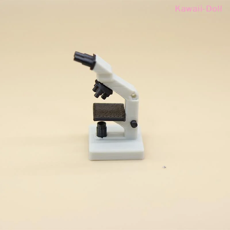 [DO]Mini Dollhouse Microscope Model With Realistic Design Perfect For Decor Sand Table Building Photo Props[DO]