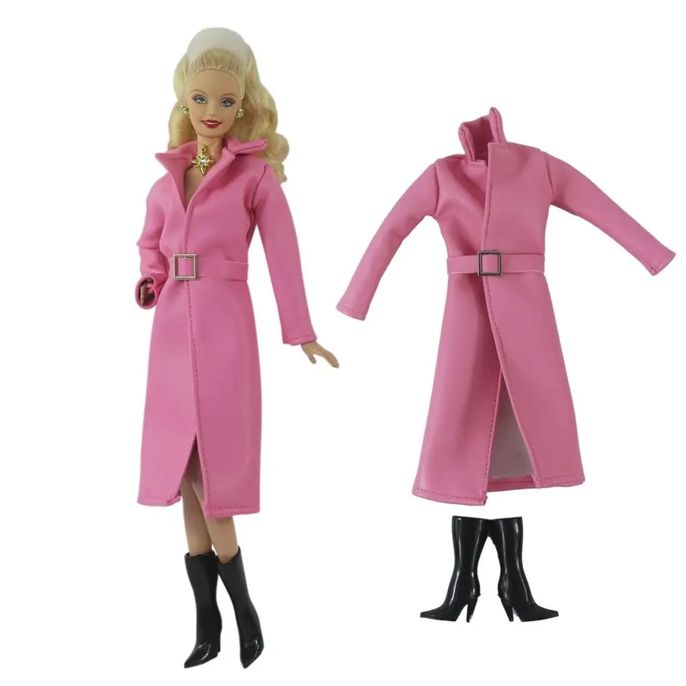 2023 Multistyles Dolls Dress Casual Wear Fashion PU Leather Jacket Girl Clothes for 1/6 BJD Dolls/30cm Dolls