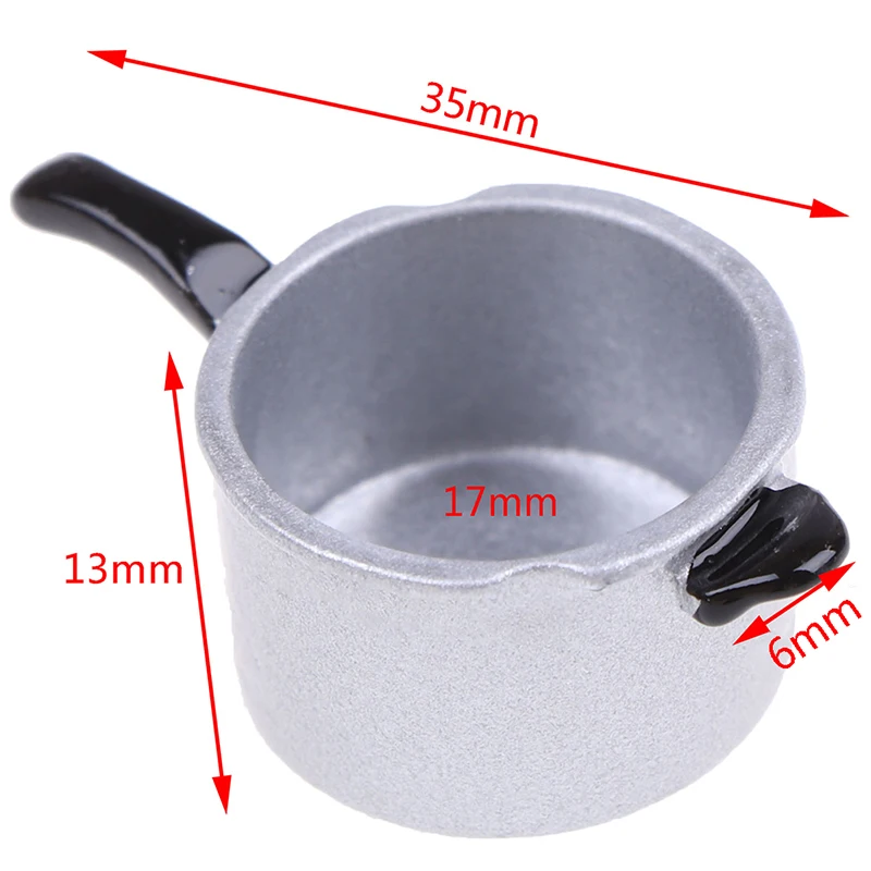 New【1:12 Scale Dollhouse Miniature Cooking Utensil Pressure Cooker Kitchen Tools】