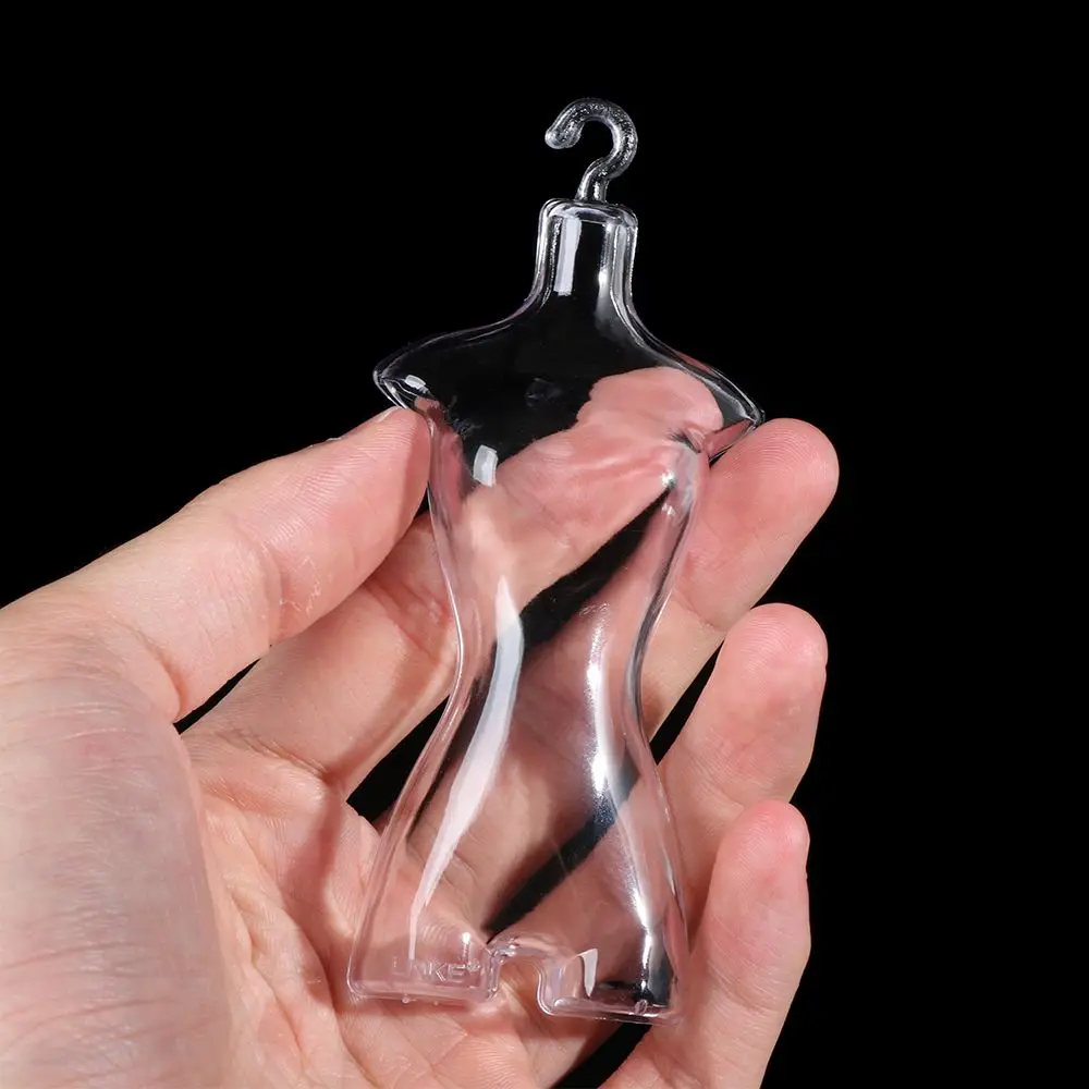 Plastic Transparent Gown Diy Cloth Display Mannequin Model Hanger Dress Clothes Holders Stand Rack Holder