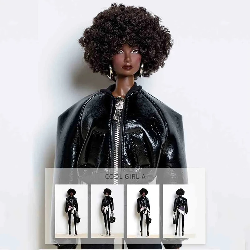Trendy Street Sport Style 1/6 Doll Clothes Accessories Xianxian Supermodel Cool Girl3 Modern Girl Clothes For 30cm Babi Dress Up