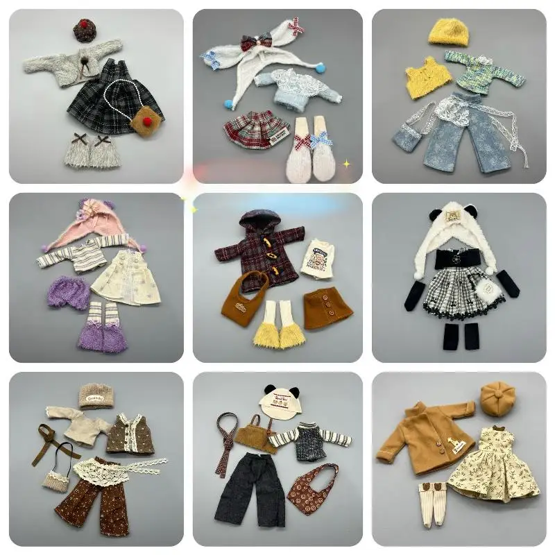 /6 Scale Doll Clothes for 30cm GL Body Ghost Mom Outfit Set Cute Dress for DIY Doll Collection Scenes