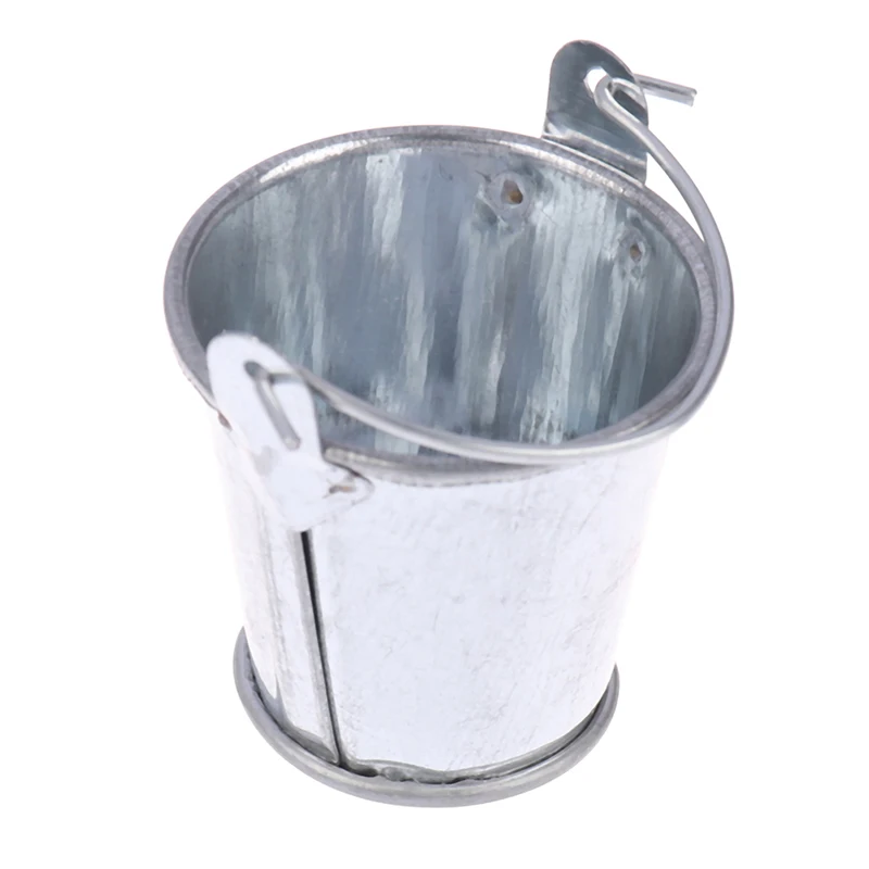 1:12 Dollhouse Miniature Farm Metal Milk Can Kettle Pot Flower Arrangement Bucket Kids Pretend Play Toys Doll House Decor