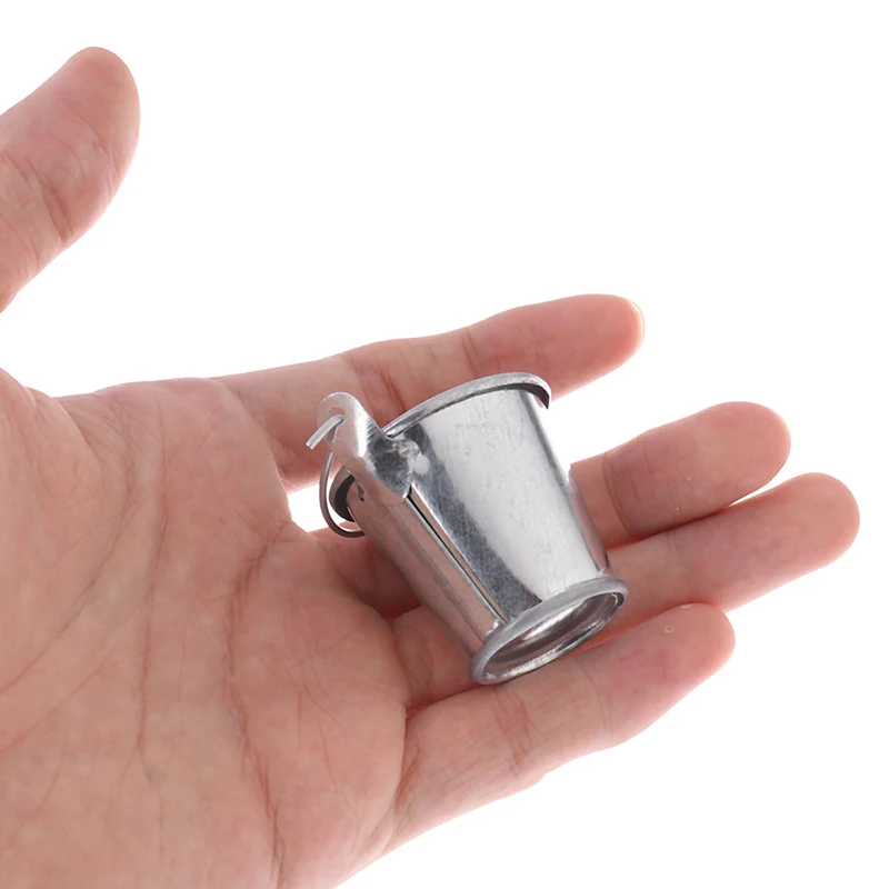 1:12 Dollhouse Miniature Farm Metal Milk Can Kettle Pot Flower Arrangement Bucket Kids Pretend Play Toys Doll House Decor