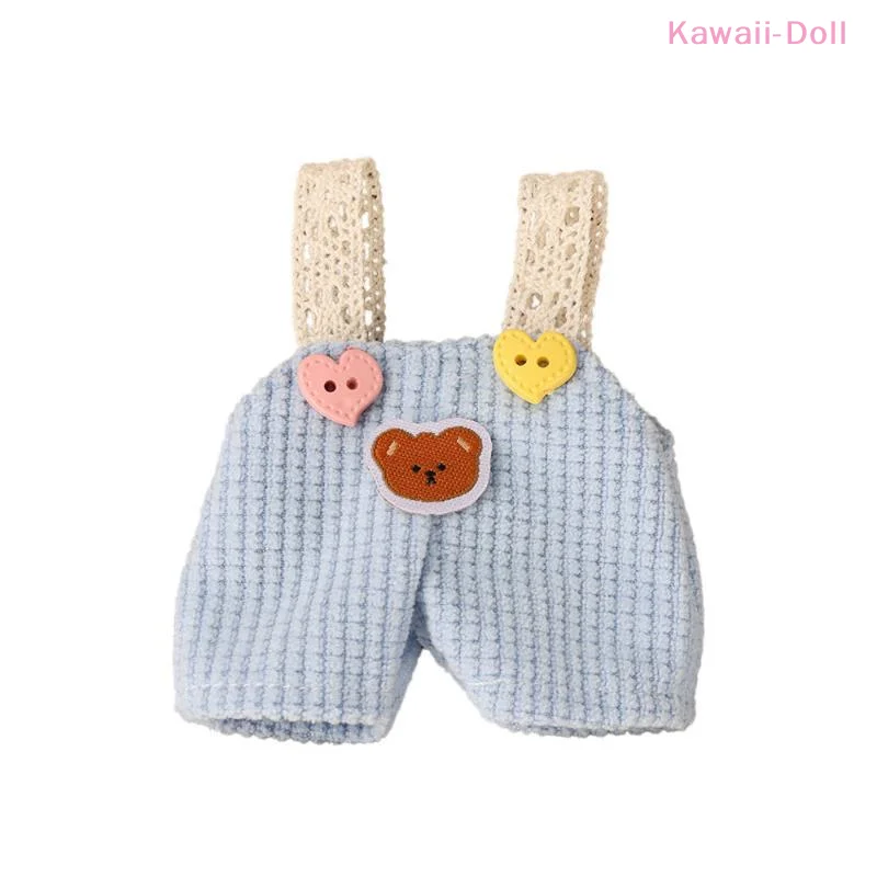 [DO]Multiple Styles Handmade For Strap Pants DIY Replace For Jumpsuit Doll Changing Clothing 10cm Dolls[DO]