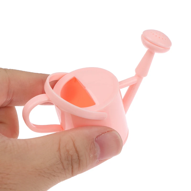 【CPI】1Set Dollhouse Miniature Bucket Watering Can Model Plant Watering Tool Garden Decor Toy