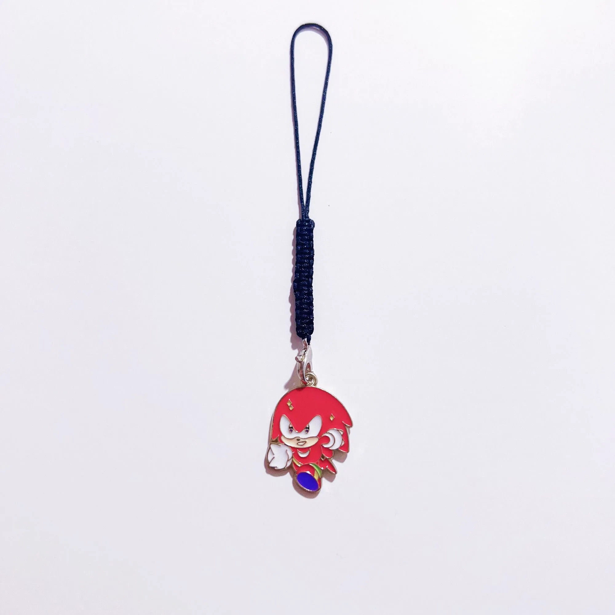 Sonic Cartoon Figure Bag Charm, Cute Hanging Ornament Trendy Backpack Decor Jewelry Accessory