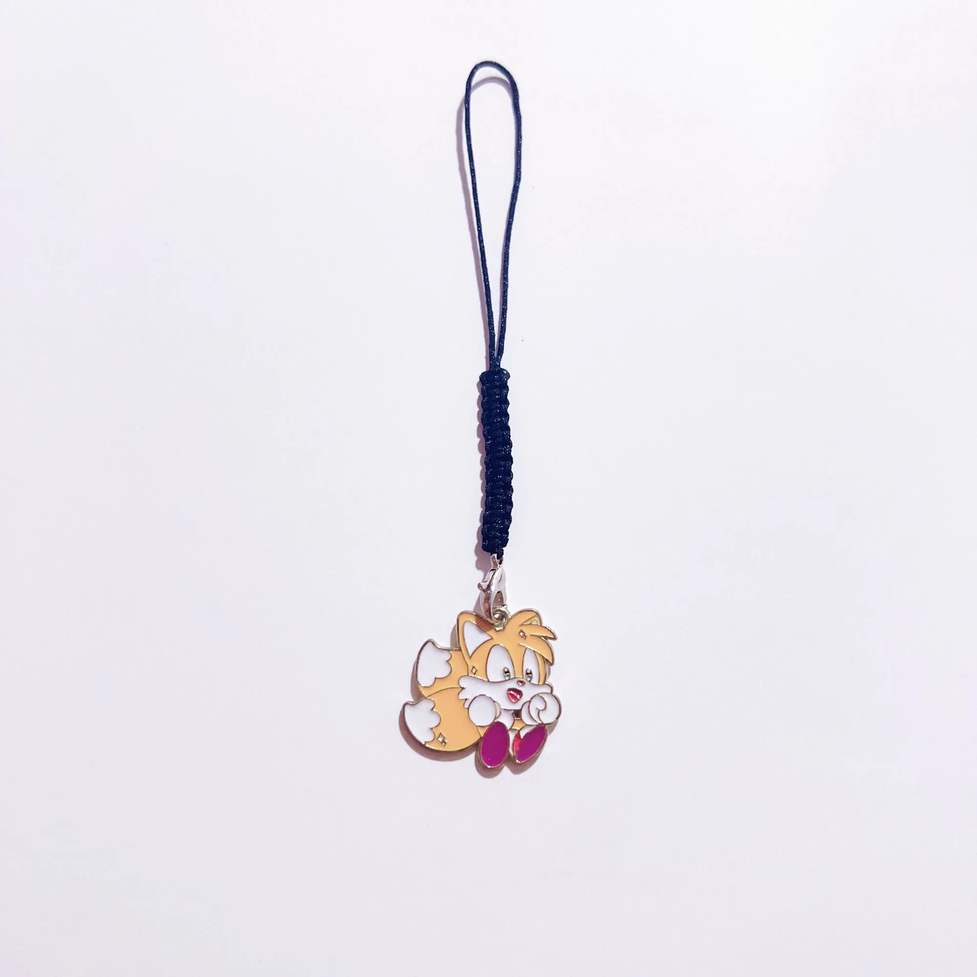 Sonic Cartoon Figure Bag Charm, Cute Hanging Ornament Trendy Backpack Decor Jewelry Accessory
